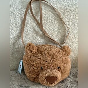 Jellycat Bartholomew Bear Plush Crossbody Bag NWT